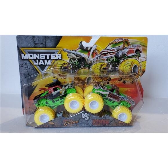 Monster Jam Pirate’s Curse™ vs Zombie 2-Pack Die-Cast Monster Trucks⚔️Vs🧟 Toys - Picture 9 of 15